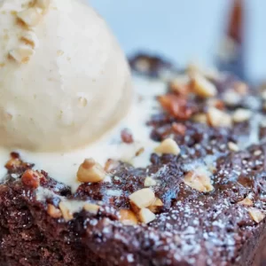 Peanut butter brownie at Gastrono-me Bury St Edmunds And Cambridge